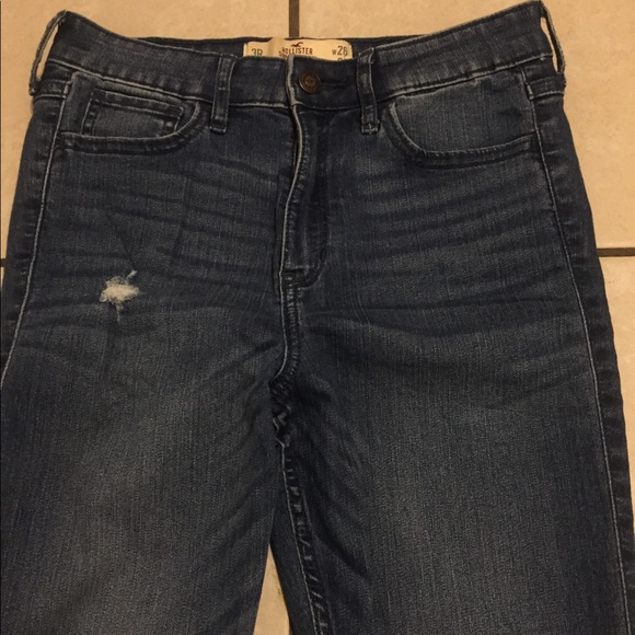 Super skinny high rise denim jeans by hollister - Picture 2 of 6